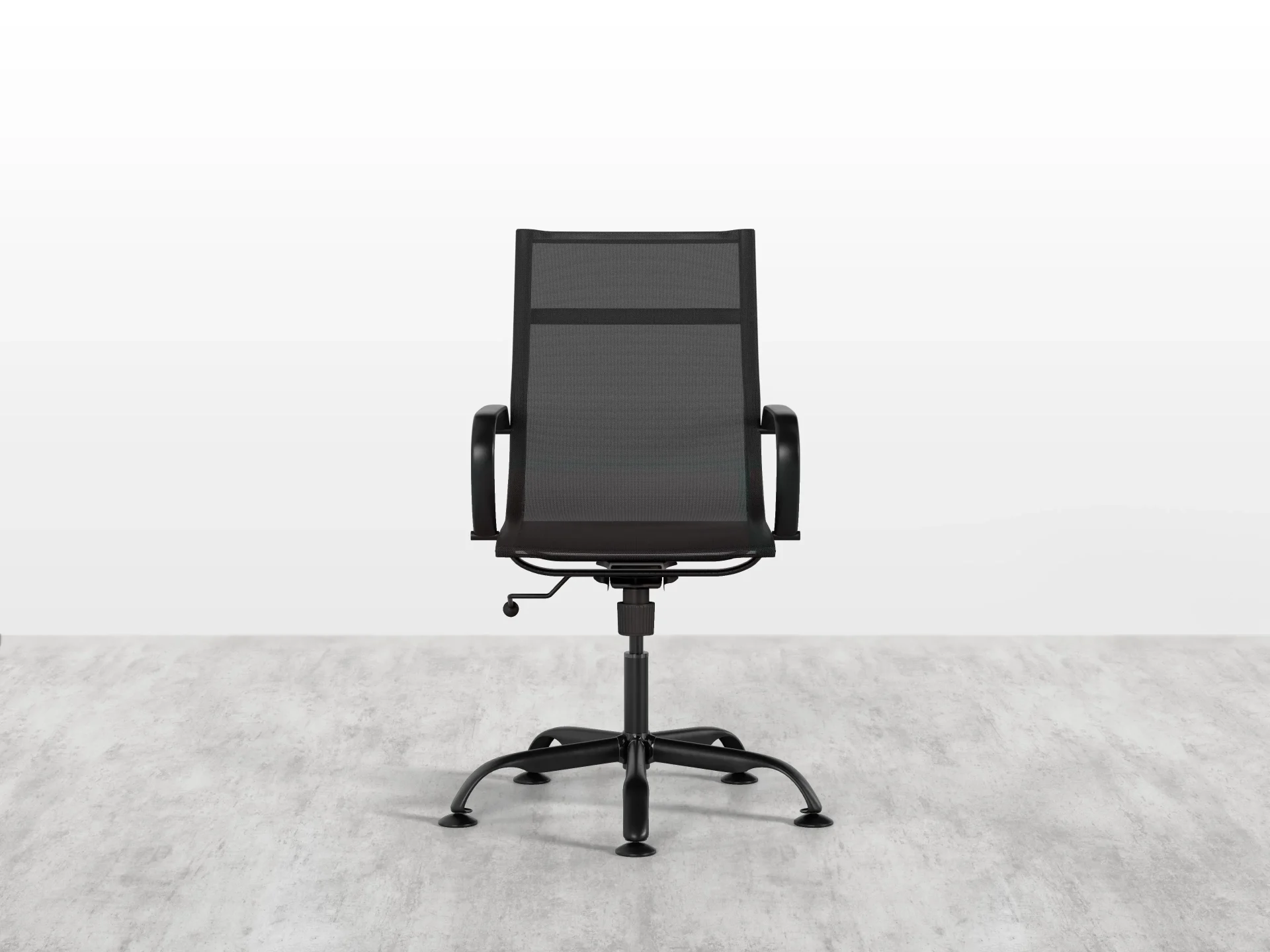 Laguna - Ergonomic, Black Mesh with Black Base, Feet - ERGO OFFICE & HOME CHAIRS Laguna - Ergonomic, Black Mesh with Black Base, Feet