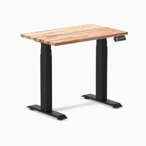 Alternative view of Desky Dual Mini Softwood Sit Stand Desk